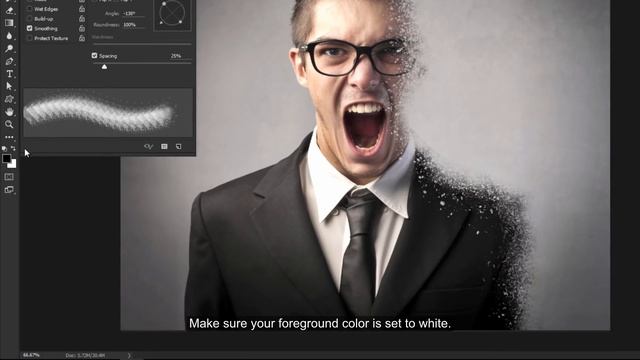 Dispersion Effect: Photoshop Tutorial смотреть онлайн