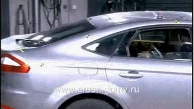 Ford Mondeo 2007 EuroNcap Crash test смотреть онлайн