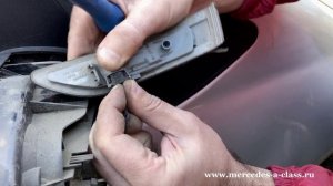 Mercedes W169 боковое зеркало замена