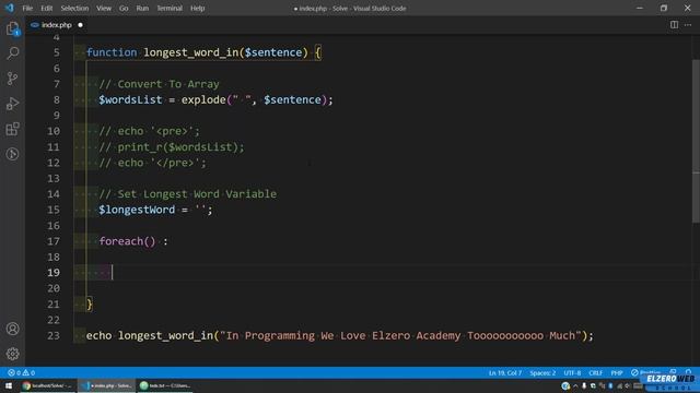 [Arabic] Problems Solving With PHP - Find Longest Word in a String смотреть онлайн