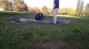 Байдарка Илекса, вторая сборка, канал Серебрянка