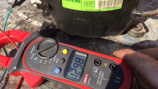 Snaige RF 315 - перезаправка на R134a