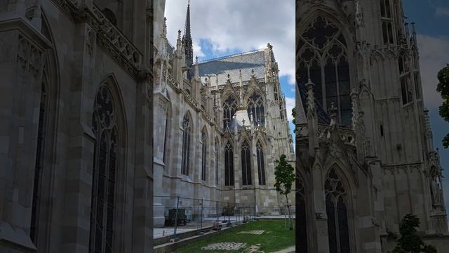 Готический собор Вотивкирхе в Вене смотреть онлайн