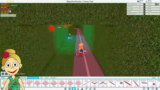 Роблокс Парк Аттракционов ? Построила КОМНАТУ СТРАХА и еще кое что ?Theme Park Tycoon 2 смотреть онлайн