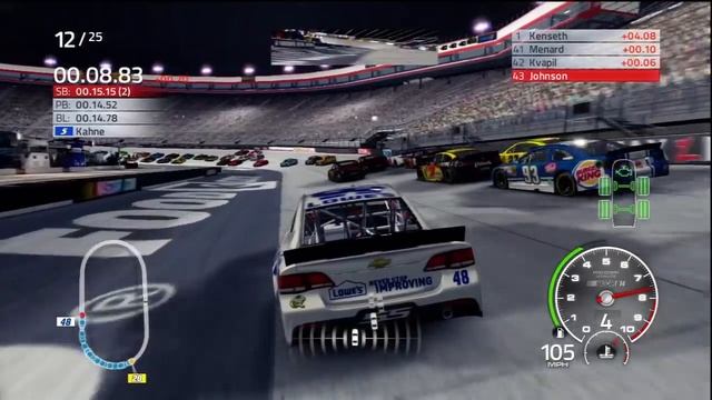 NASCAR THE GAME 14 : NASCAR 2014 BRISTOL NIGHT смотреть онлайн