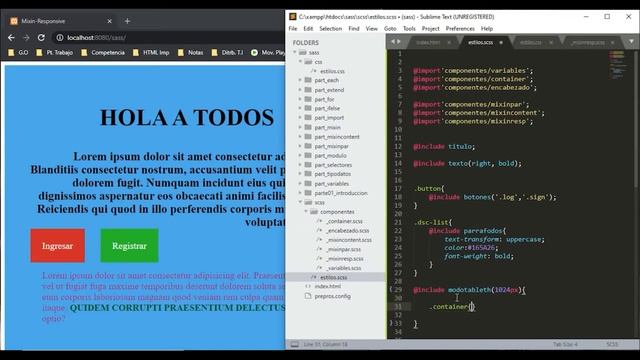 Mixin responsive смотреть онлайн
