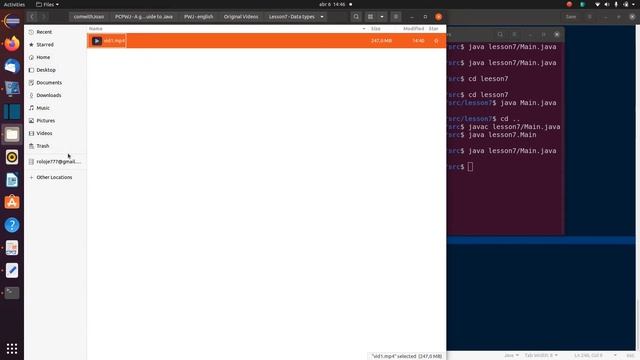lição 7 Java 11 comando java смотреть онлайн