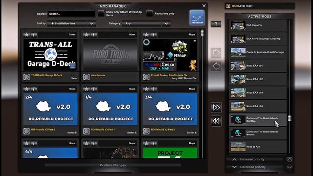 ETS2 1.46 FULL GLOBAL MEGA MAP COMBO 47 MAPS смотреть онлайн
