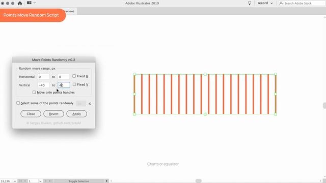 Points Move Random (Free Adobe Illustrator Script) смотреть онлайн