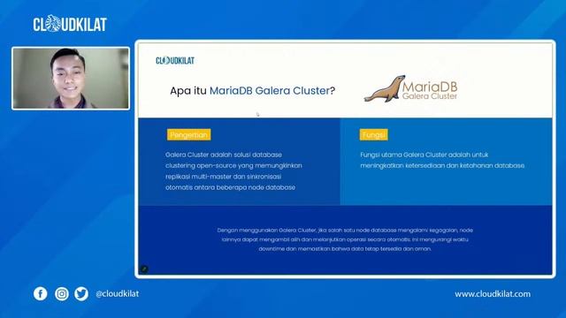 Kilat Minutes: Apa itu MariaDB Galera Cluster смотреть онлайн