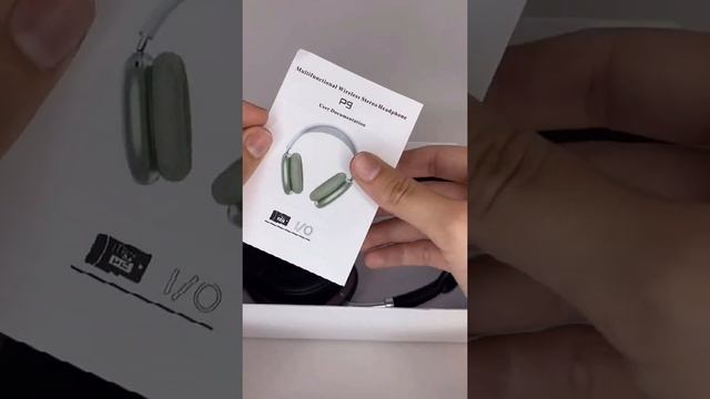Наушники беспроводные полноразмерные AirMaxP9 (iOs, Android) смотреть онлайн