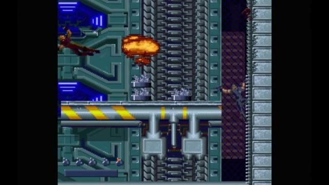 Super Nintendo (Snes) 16-bit Demolition Man Stage 4