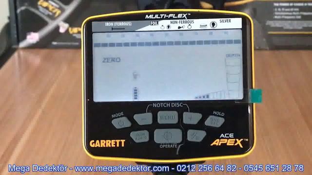 Garrett Ace Apex Dedektör Detector Türkçe Kullanımı - Mega Dedektör смотреть онлайн