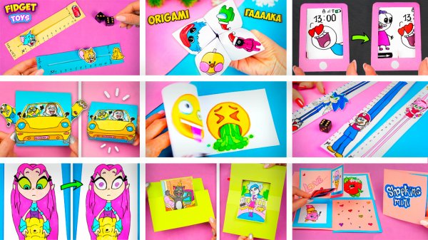 9 Идей необычных поделок из бумаги