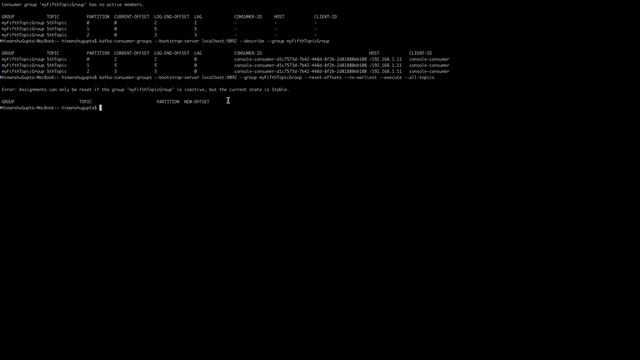 KAFKA CONSUMER RESET OFFSET смотреть онлайн