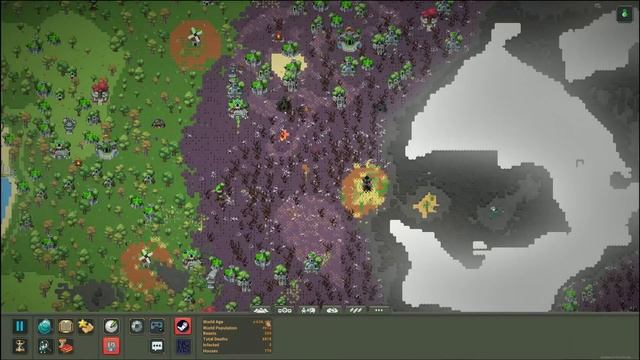 They Lived Peacefully For 500 Years Before I Released CORRUPTION - WorldBox смотреть онлайн