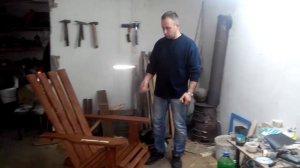 садовое кресло своими руками+чертеж