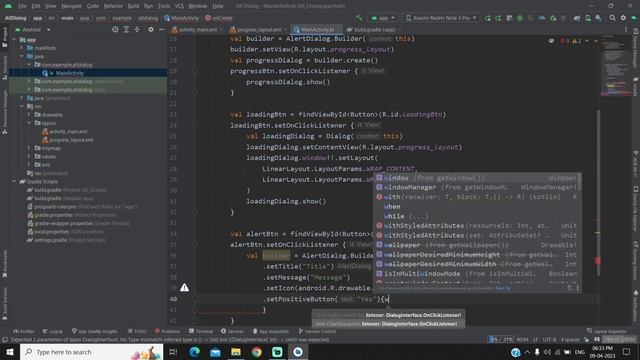 How to Implement Alert Dialog Box in Android Studio Kotlin смотреть онлайн