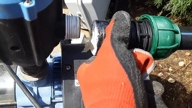 Подкинули проблем с запуском насоса системы полива