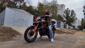 Мотоцикл Tekken 250. Холодный запуск