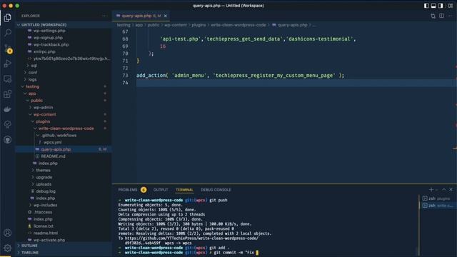 Github actions for WordPress Coding Standards in Plugin & Themes Development смотреть онлайн