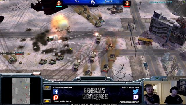 Generals: Zero Hour - Size(China) vs Boycah(China) смотреть онлайн