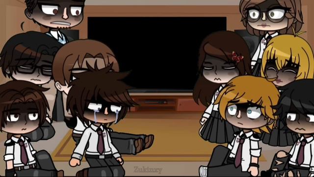 Past Michael and his classmates react to his family’s future | [Past Aftons] | смотреть онлайн