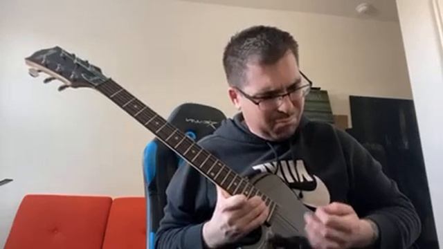 Maestro Les Paul Jr testing H90 Dragonfire pickup смотреть онлайн