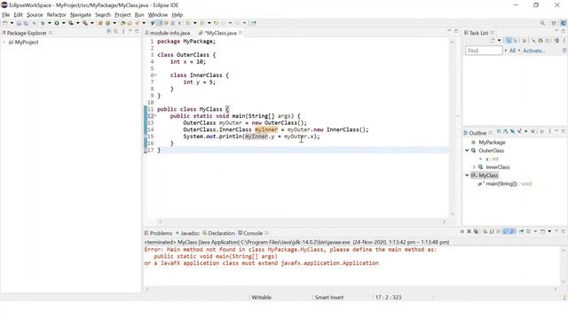 Java Inner Classes | Private Inner Class | Static Inner Class | Java Programming | tutorial 46 смотреть онлайн