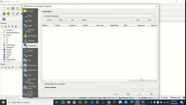 UPLOAD SHAPEFILE TO POSTGIS WITH QGIS|CONNECT POSTGIS TO QGIS смотреть онлайн