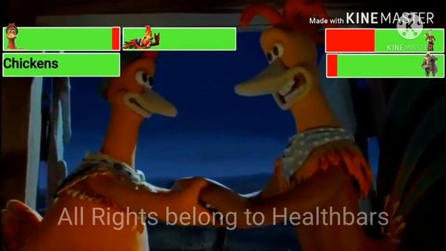 Chicken Run (2000) Final Battle (4/4) with healthbars (Edited By Healthbars) смотреть онлайн
