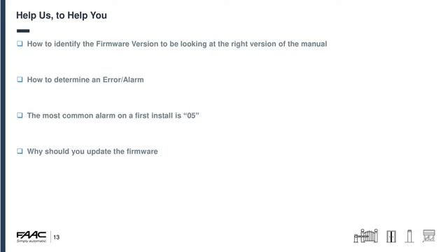 FAAC Webinars E124 24V Control Board смотреть онлайн