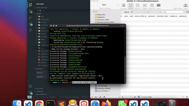 Belajar Laravel 8 - Starter Kits - Installation Laravel Breeze смотреть онлайн