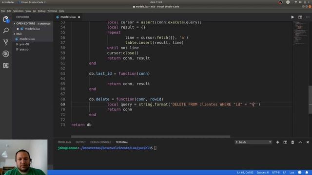 Mastering Lua #17 - Biblioteca Yue Pt 3: Criando um Model SQLite3 para Uso com o Yue смотреть онлайн
