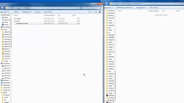 Minecraft Bukkit Plugin - Chest Shop смотреть онлайн