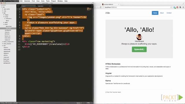 Learning AngularJS Tutorial: i18n | packtpub.com смотреть онлайн