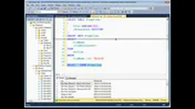 SQL - Temporary Tables смотреть онлайн