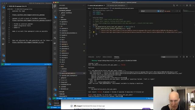 OpenAPI v2 deserialization in Rust 2020-09-15 смотреть онлайн