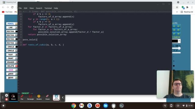 Python and the Rational Root Theorem: Finding the Roots of a Cubic смотреть онлайн