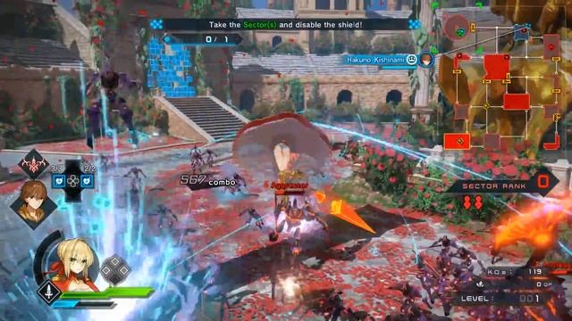 Fate/EXTELLA LINK - 75 Minute Playthrough [PC]