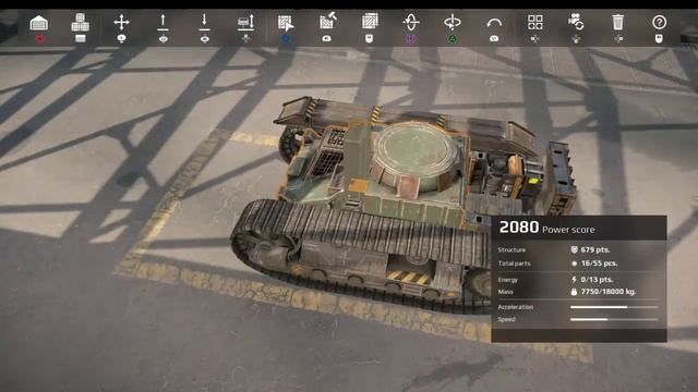 Crossout - HOW TO BUILD A TANK (carapace build) смотреть онлайн