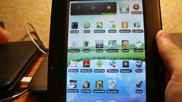 Archos 70b (7ob) EReader, обзор устройства на русском языке.