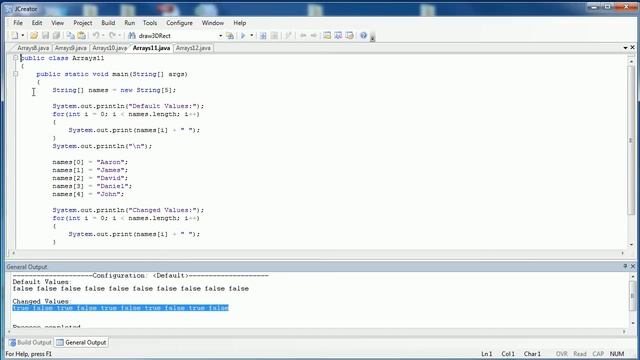 Arrays Part 6: Default Values (Java) смотреть онлайн