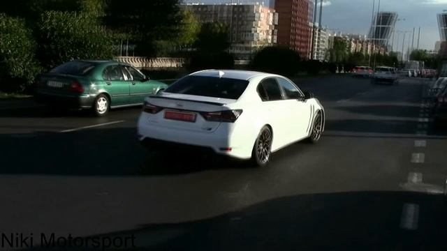 2016 Lexus GS-F on the road! смотреть онлайн