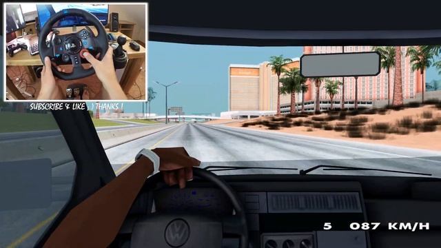 2002 Volkswagen T4 Multivan GTA San Andreas ? LOGITECH G29 BEST GRAPHIC