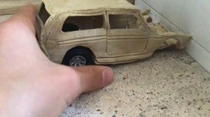 РАЗБИЛ НИВУ ИЗ ПЛАСТИЛИНА МАШИНОЙ!!!! КРАШ ТЕСТ МАШИНЫ ИЗ ПЛАСТИЛИНА