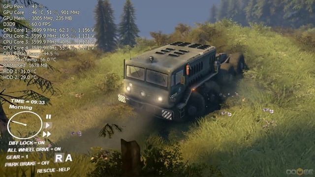 SpinTires Tech Demo (May 13) gameplay PC HD - i5 3570K - MSI GTX 670 Power Edition смотреть онлайн
