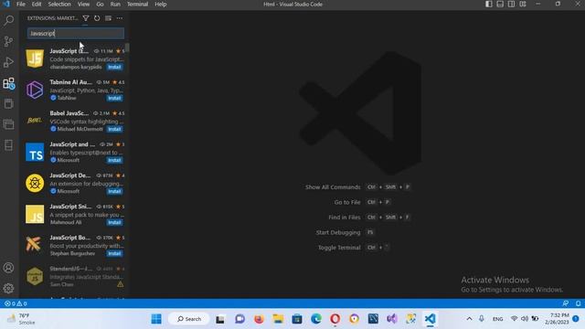 How to Install Node JS - How to Run Node.js in Visual Studio Code - VS Code Setup for JavaScript смотреть онлайн