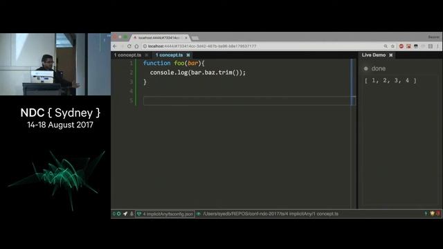 New Features in TypeScript 2 and beyond - Basarat Ali Syed смотреть онлайн
