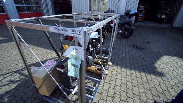 Honda CB 1000 R Black Edition 2021 Unboxing.